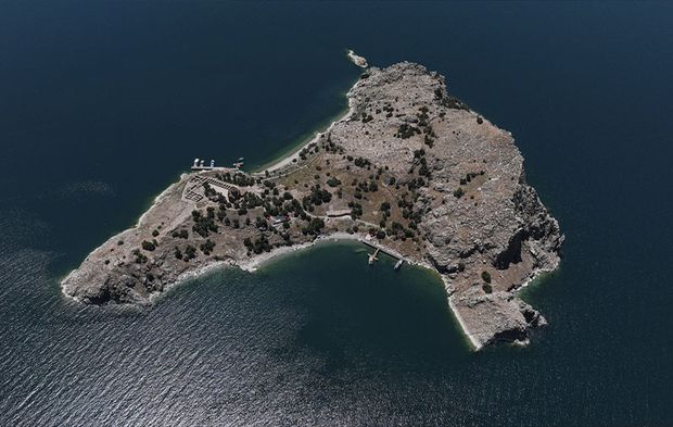 Akdamar Adası'nda görsel şölen